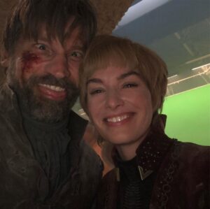 Nikolaj Coster-Waldau Instagram - The best, sweetest most wonderful sister from another mother @iamlenaheadey .  That was a fun decade 😘