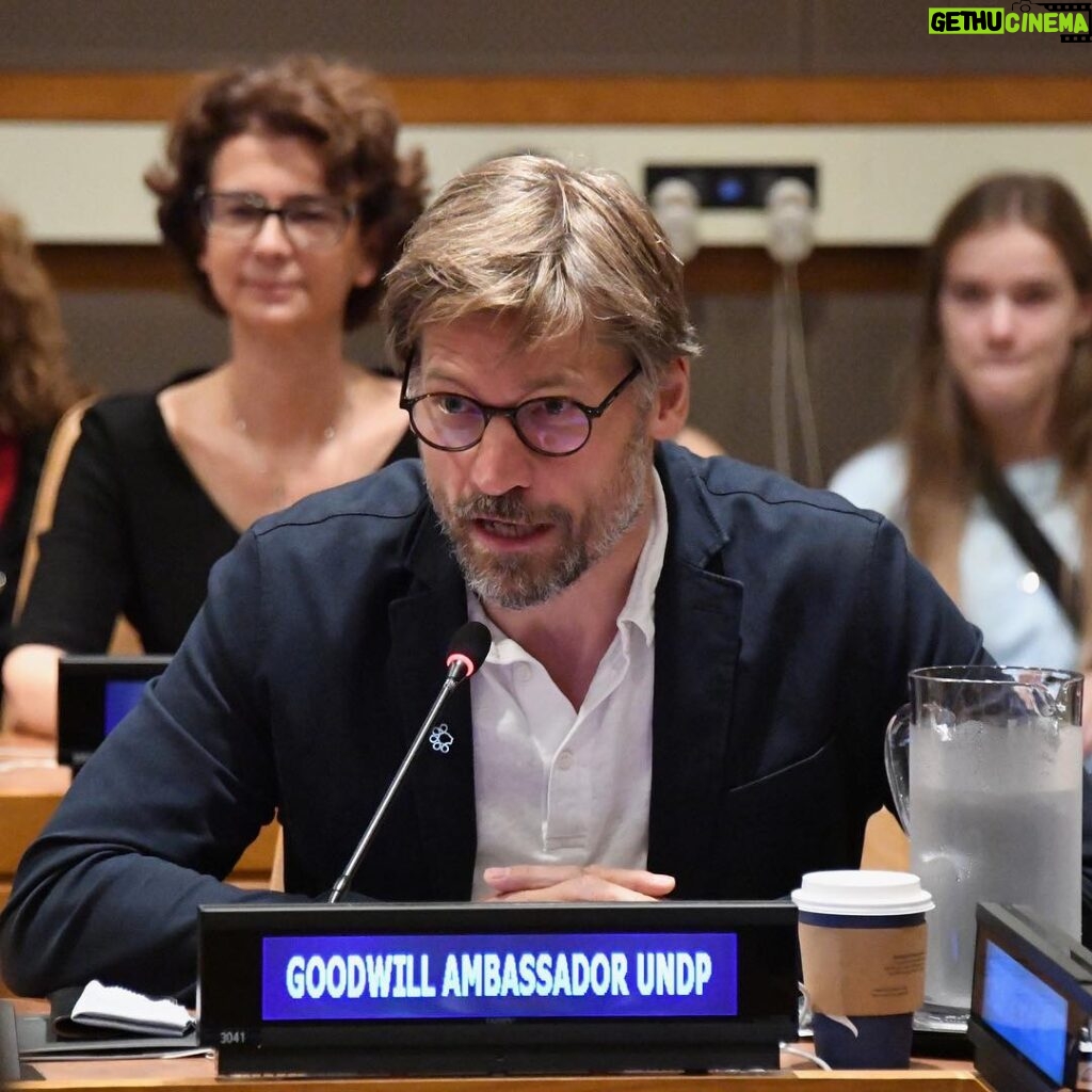 Nikolaj Coster-Waldau Instagram - • I’m proud to be part of the team to launch the #LionsShare during #UNGA today. In just three months since we announced this initiative in #Cannes, #LionsShare is already putting the Fund to work. Together with @orangutanssos and @leonardodicapriofdn, they are buying a piece of degraded land in #Sumatra, where human-wildlife conflict and #poaching are common. This land will be reforested and turned into a buffer zone between the community area and national park. Congrats to Nielsen and @theeconomist which signed The Lion’s Share Agreement today. If more companies follow them, @UNDP, @Finchcompany, @MarsGlobal, and Clemenger BBDO, there will be more #conservation projects to protect #wildlife and improve #animalwelfare. https://thelionssharefund.com/