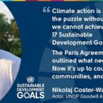 Nikolaj Coster-Waldau Instagram – #ParisAgreement momentum is growing as more cities & regions create climate action plans. But we can go further & faster, together. Let’s unite for #ClimateAction 🔗 bit.ly/ARaceWeCanWin #Climate2020