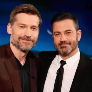 Nikolaj Coster-Waldau Instagram - Thank you @jimmykimmel always in such good company with you #inbielsawetrust @brioni_official @ilariaurbinati