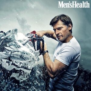 Nikolaj Coster-Waldau Instagram - Its not an ad for crooked teeth but the april cover of mens health. Had a lot of fun on that shoot. Thanks @menshealthmag