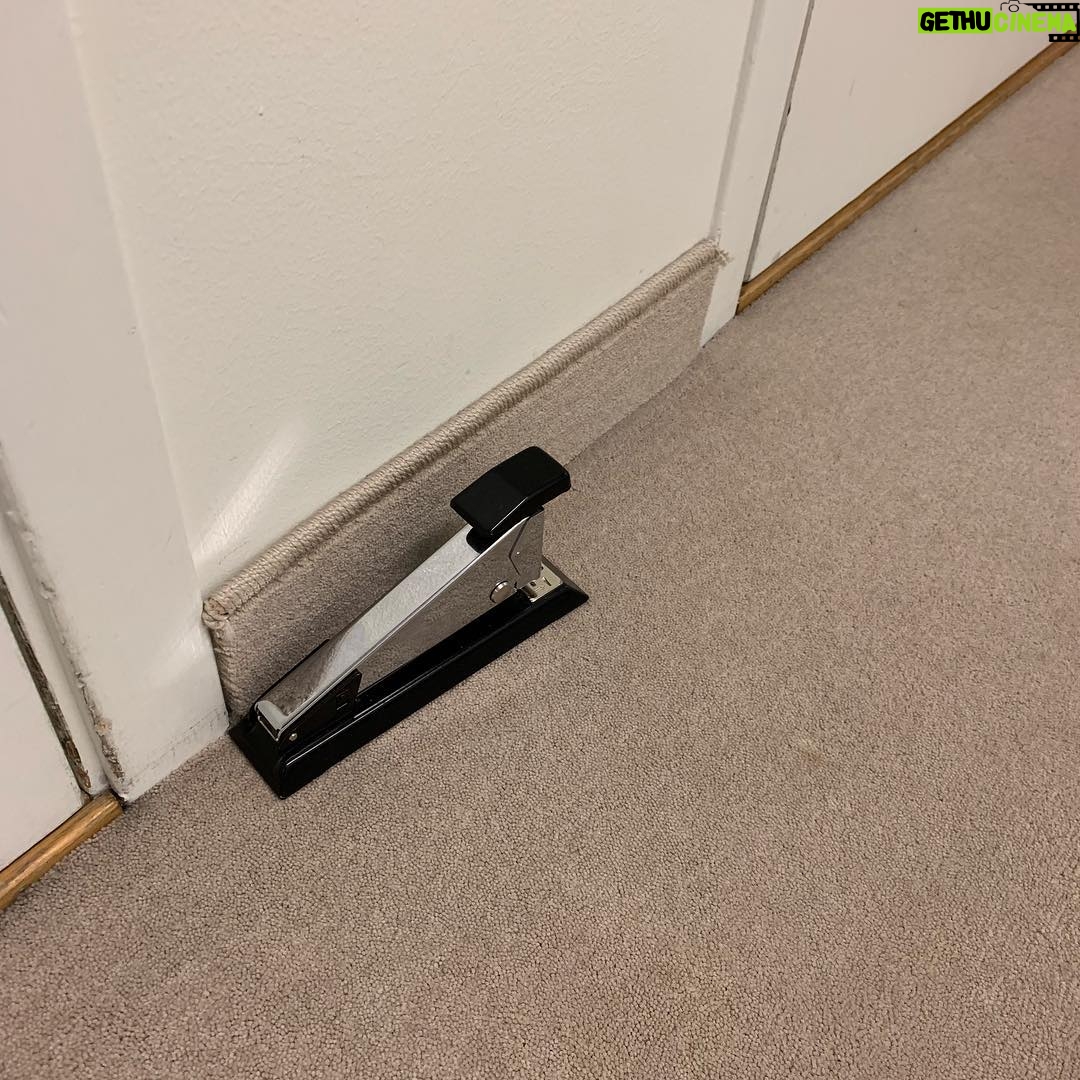 Nikolaj Coster-Waldau Instagram - Too quiet. And what’s with that stapler. What is happening at the bellevue. Åndalsnes, Norway