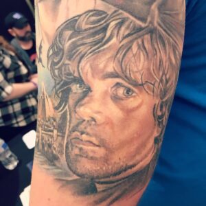 Nikolaj Coster-Waldau Instagram - What a wonderful evening ending with an amazing surprise win for our show. Was nominated which meant I finally got to bring my love to the mad ess. And today I got a tattoo :-) #gameofthrones Los Angeles, California
