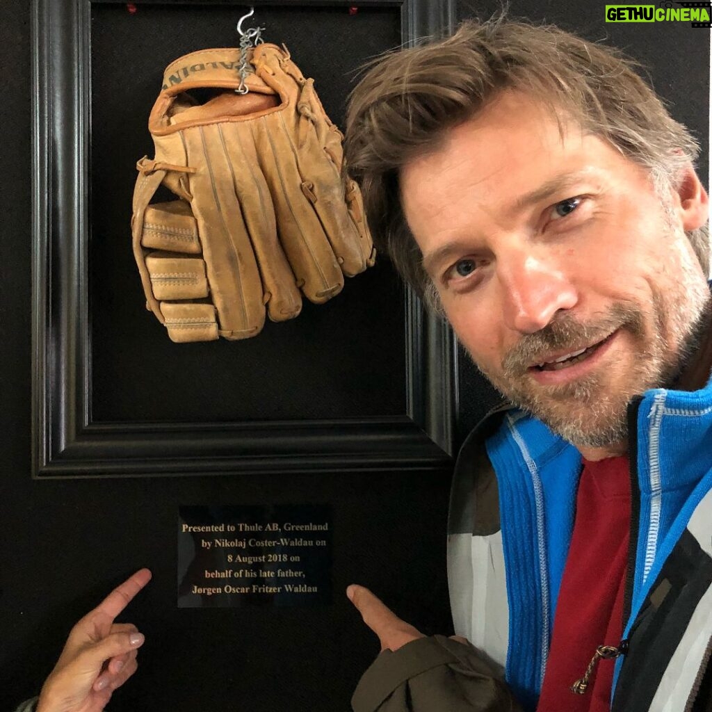Nikolaj Coster-Waldau Instagram - Have had amazing 2 days here at Thule Airbase in Greenland. Huge thanks to all the airmen and women and to all the danish and greenlandic civilians working here , to the scientists that make Thule airbase a unique and vital part of not only our international security but also a place of intense research. Honored to have met you all and thanks for sharing not only your expertise and knowledge but also your generosity, kindness and laughs. My dad worked here when I was a boy. He brought home a softball that he’d borrowed from basegym. Now its back where it belongs. Until next time. -N #strengthandpreparedness 821airbasegroup #USairforce Thule Air Base