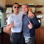 Nikolay Baskov Instagram - @nusr_et Thank you for meeting me and a delicious lunch🤝🔥 And we've known each other for 15years))) Nusr-Et Dubai