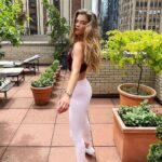 Nina Agdal Instagram – I’m so excited to announce my new partnership with @Fabletics, a brand i’ve always loved! The quality is amazing and I am in constant need of new and cute work out clothes. They have a special offer for 2 bottoms for $24 plus 80% off everything else when you sign up to become a VIP. Check it out and we can match! #FableticsAmbassador ❤️
