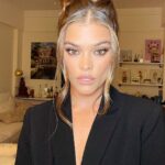 Nina Agdal Instagram – Yes that’s a cock in the background. Dream glam by @julietteperreux @adammaclay 🖤