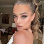 Nina Agdal Instagram - Before and after