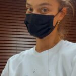 Nina Agdal Instagram - When you coincidentally wear a sweatshirt that says “FUCKS” when going to the gynecologist 🤦‍♀️ #nationalawkardmomentsday cc @serenakerrigan