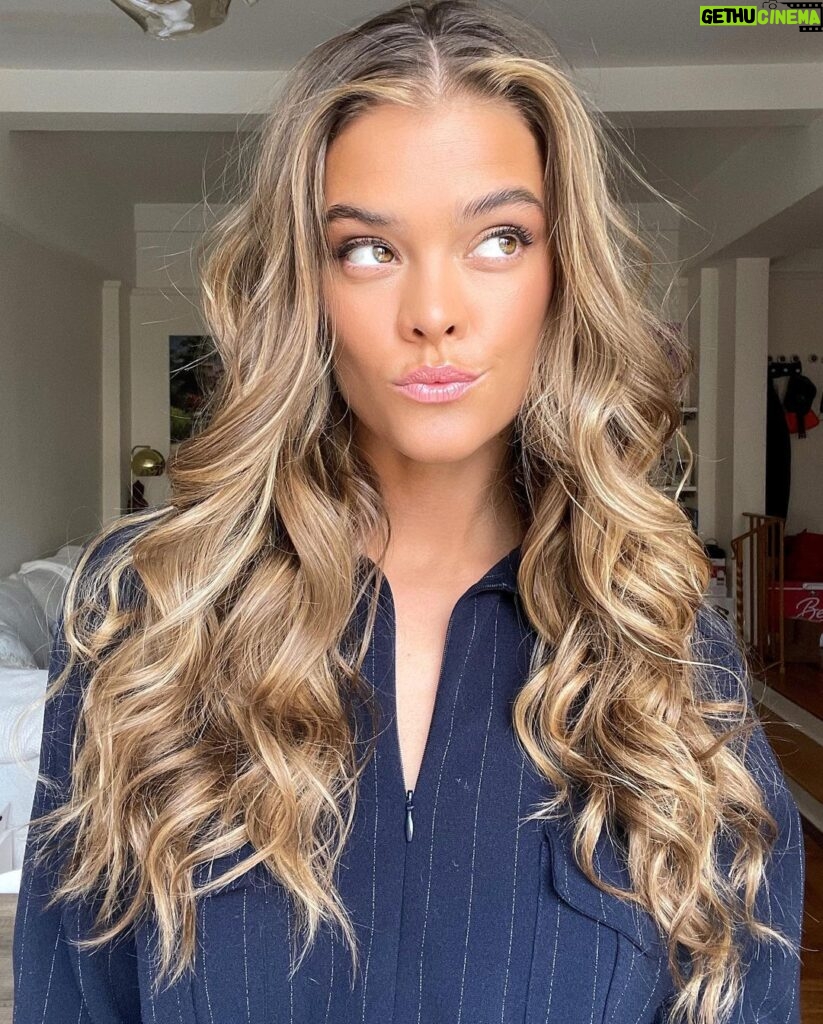 Nina Agdal Instagram - Idk i got highlights and wanted to document it 🙄 @riadazarhair