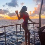 Nina Agdal Instagram - My blood is basically 50% aperol at this point. Saint Barthélemy