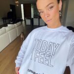 Nina Agdal Instagram – Happy to be involved with @dkny and @namicommunicate for their newest campaign leading the conversation on an issue so close to my own heart, mental health. You never know how much an act of compassion can mean to someone who’s going through the thick of it, and this sweater on World Mental Health Day is a great reminder of that❤️ #IFEELDKNY #ad