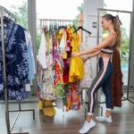 Nina Agdal Instagram - What a way to start this weekend! A great workout and some shopping @Saks Pop-Up. SO much cute stuff 😍 Open today and tomorrow 10-5 pm so make sure to stop by 🛍 @hamptonsmag @theagdalmethod #sakspartner Topping Rose House