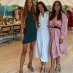 Nina Agdal Instagram - @HamptonsMag Best Dressed with these two queens! @chaselerner @julia_miaaa 💕 What a great evening — and the cacio was 👍 @mobysny East Hampton, New York