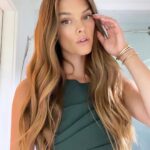 Nina Agdal Instagram - Since my hair is basically always in a messy bun this feels kinda strange to me. Nice but strange.