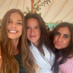 Nina Agdal Instagram - @HamptonsMag Best Dressed with these two queens! @chaselerner @julia_miaaa 💕 What a great evening — and the cacio was 👍 @mobysny East Hampton, New York