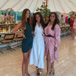 Nina Agdal Instagram - @HamptonsMag Best Dressed with these two queens! @chaselerner @julia_miaaa 💕 What a great evening — and the cacio was 👍 @mobysny East Hampton, New York