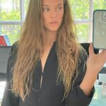Nina Agdal Instagram – Objects in mirror are closer than they appear 🪞👀