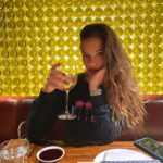 Nina Agdal Instagram - Wearing red lipstick under a mask (or actually just in general) is a commitment I’m not sure about but tn we tried it out.