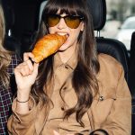 Nina Dobrev Instagram - lady and the trampS #croissantedition Paris, France