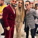 Ninel Conde Instagram - Lo más lindo de noches como estas es coincidir con compañeros que comparten tu pasión por la música 🎶❤️. . @premiolonuestro @maluma @marcanthony @grupofirme @mediaconceptspr @danielferrerc . . @gianninaazar 👗 @makeupbydiego 💄 @armandeusbrickell 👩‍🦳 @beautybyblas 📹👩‍🦳 @jotamaya 👗stylist @nailsbyalexander 💅 @dreamlashesmiami @mediaconceptspr PR @danielferrerc management @cbentertainment_oficial . . #grupofirme #maluma #marcanthony #premioslonuestro #ninelconde #artist #redcarpet #backstage Miami Arena Miami Heat Basketball