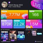Ninja Instagram - From Multicasting, to getting my Twitch Sub Button back THANK YOU everyone who’s watched me on @Twitch this year! Still haven’t seen enough movement