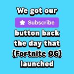 Ninja Instagram - The return of OG Fortnite & my Sub Button. Brand New @afkwithninja out now!