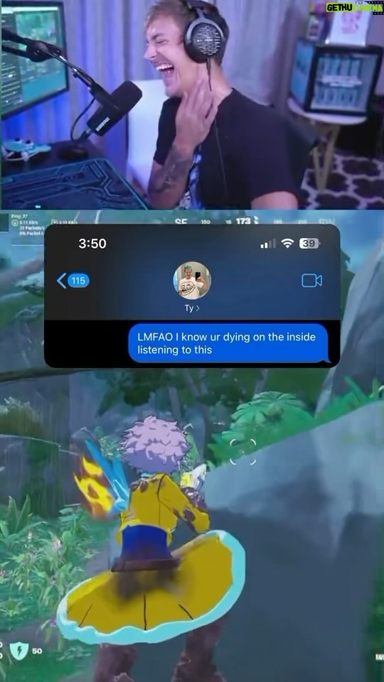 Ninja Instagram - Throwback to @sypherpk & @couragejd were speculating about OG Fortnite… But I couldn’t say anything