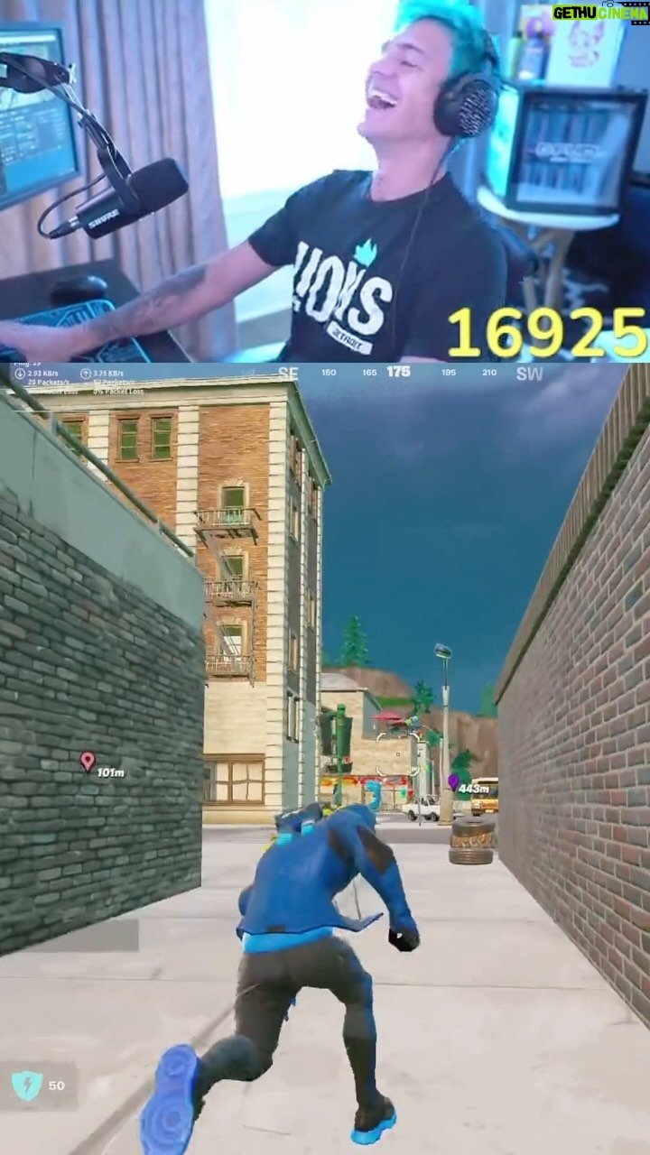 Ninja - 113.8K Likes - Blue Hair + OG Fortnite = Impulsing @drlupo