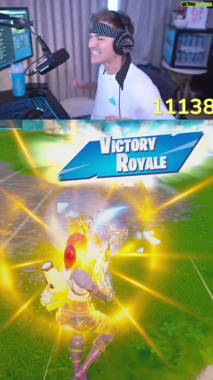 Ninja - 124.1K Likes - My first win in the OG MAP with @drlupo