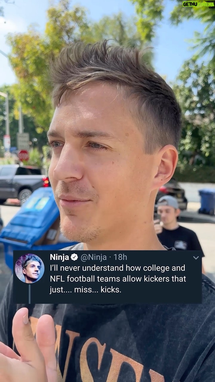 Ninja - 166K Likes - Can NINJA kick a FIELD GOAL? 😂
NEW PartyChat episode w/ @NINJA! (link in bio)