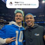 Ninja Instagram - Let's get it @ninja 🤟 Ford Field