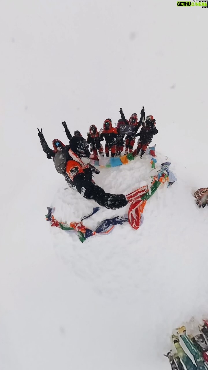 Nirmal Purja Instagram - 13/14 mountains complete without 02 and with the @eliteexped team! Special shout out to @tejan.g and @anyatraveler for almost completing there own 14 peaks mission 💥 I am proud to have shown this is the new possible in the big mountains! Copyright Nimsdai ✉️Info@eliteexped.com #Himalaya #Roamtheplanet #Climbing #Nimsdai #Bigmountains #club8000ers #everest #k2 #aboveandbeyondadventure #eliteexped #alwaysalittlehigher #Nimsdai #No02 #Tibet #China #ChoOyu Cho Oyu