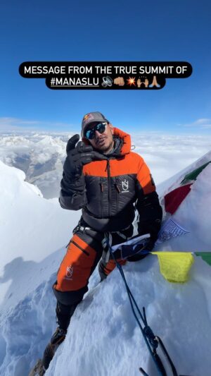 Nirmal Purja Instagram - 41 out 41 successful summits on 8000m peaks! If you want to climb the #Bigmountains then we can make this happen for you 🤙🏽💥 

More than anything else, I’m glad to be living the life at the death zone . This is who truly I’m . Always proud to be leading one of the best team in the world 👊🏽💥. 

Finally big thanks to everyone who’s been visiting Nepal and supporting the local economy, we all appreciate it 🙌🏽🙏🏽❤️
Copyright Nimsdai 

#eliteexped #nimsdai #14peaks #14peaksnothingisimpossible #achieveyournewpossible  #nothingisimpossible #nims #nimspurja ##beyondpossible #aboveandbeyondadventure #manaslu
