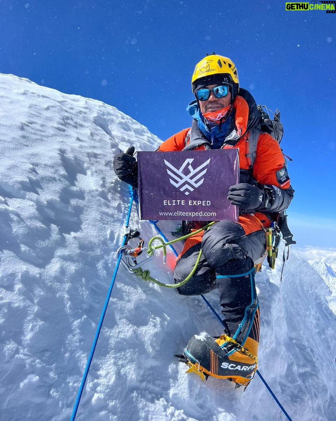 Nirmal Purja Instagram - Meet @guideyukta - the powerhouse that has climbed Everest 7 times. He has now climbed 10x 8000ers - including multiple summits of Everest, K2 and Broad Peak. He is one of our longest-standing guides with Elite Exped and is a bad ass on the mountains. Yukta is super strong and a super positive influence on the mountains - super skilled and he was involved in the world’s highest rescue on Everest earlier this year. He has been guiding our clients this Pakistan season - this was his second climb of K2 and Broad Peak. Well done brother, an amazing achievement. We are proud to have you on the team - your strength, courage and skills are hugely respected by us all. We are super proud to have you repping the Nimsdai Summit suit! Copyright @nimsdai #eliteexped #nimsdai #14peaks #14peaksnothingisimpossible #achieveyournewpossible #nothingisimpossible #nims #nimspurja #14peaks6months #beyondpossible #k2winter #k2firstascentnoo2 #uksf #club8000ers #everest #k2 #k2winter #aboveandbeyondadventure #alwaysalittlehigher #nimsdaifoundation #bigmountaincleanup #nimsdaistore #nimsdaiultimatesummitsuit Mt Everest