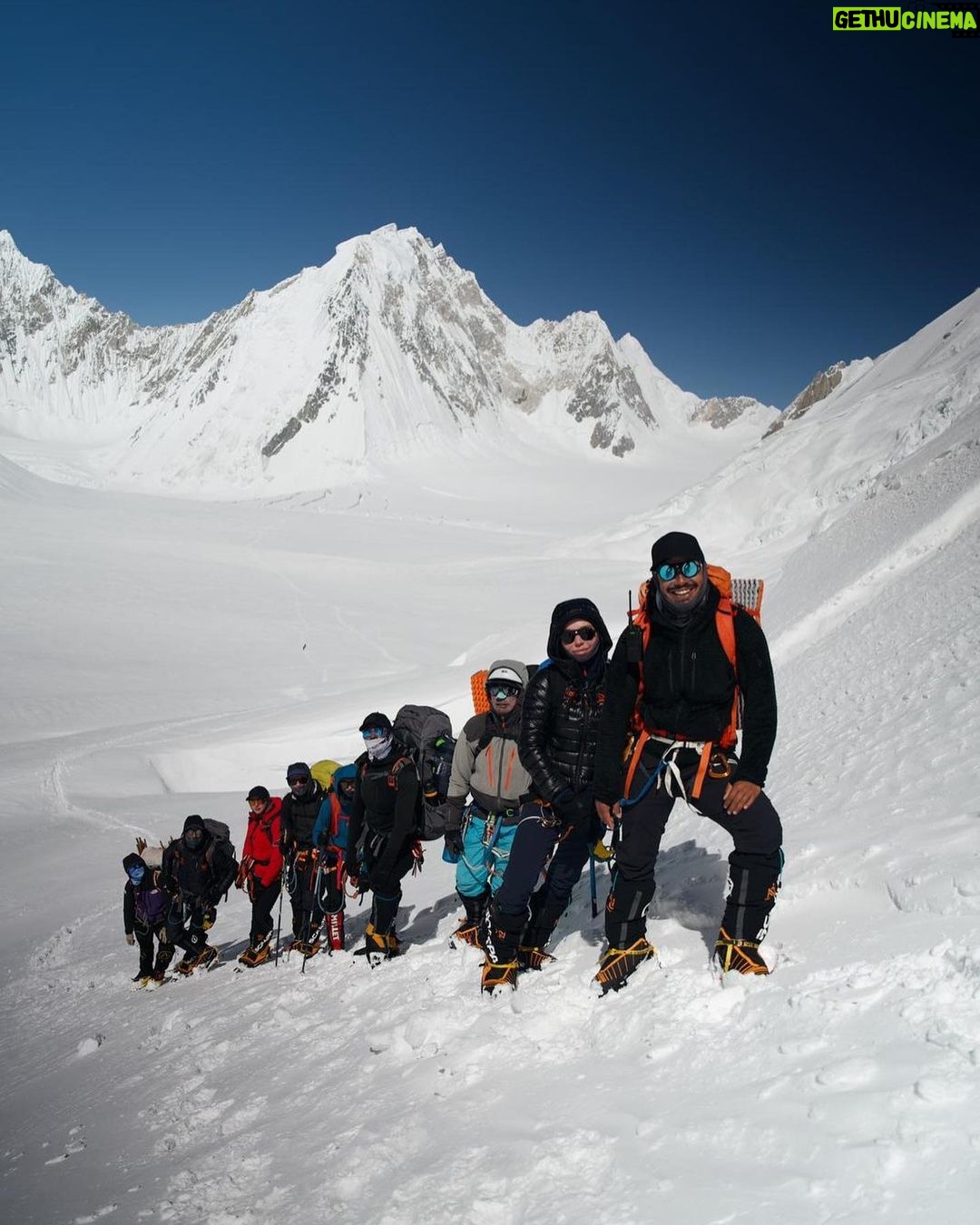 Nirmal Purja Instagram - Pakistan mission complete for 2023. 💥 We are so proud of our whole team - from our porters and guides to clients. This year has been another hugely successful season for Elite Exped, with multiple new records set. Including for the fastest time with both oxygen and without oxygen to summit all of the five 8,000ers in Pakistan at 26 days. For us, it is all about helping our teams achieve their dreams. We work with local guides, porters and kitchen teams in Pakistan; supporting specialist and skilled jobs in the area, and supporting the wider economy through our partnerships with hotels and hospitality companies. For us, giving back to the local community is so important, and we were proud to once again help the @nimsdai_foundation with the Big Mountain Clean Up. With our local guiding team, we removed 200kg of waste from the mountains - including 60kg of old rope - making the area cleaner and safer. In total we had 100% success rate across our five mountain expeds - bringing all clients to the summit and back safely. We are proud to help everyone achieve their new possible. Across the next few posts we will highlight some of the amazing things our adventurers and guides have achieved in Pakistan. Join us next year ✉️ info@eliteexped.com Copyright: @nimsdai #eliteexped #nimsdai #14peaks #14peaksnothingisimpossible #achieveyournewpossible #nothingisimpossible #nims #nimspurja #14peaks6months #beyondpossible #k2winter #k2firstascentnoo2 #uksf #club8000ers #everest #k2 #k2winter #aboveandbeyondadventure
