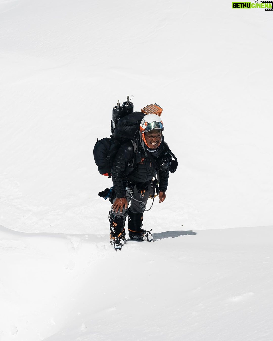 Nirmal Purja Instagram - Give Back I am proud to support my #team and staff and help them also #Achievetheirnewpossible, not only in the mountains but also in life. From guides and cameramen to porters, basecamp staff and admin personal; I am super proud of them all! These folks make the experience with @eliteexped what it is - world class. And to also be able to create regular, well paid work for them! This supports the wider community in the Big Mountains too. It is important to help and support each other in life. Copyright: Nimsdai 📸 @climber_ramesh #Teamwork #Nimsdai #EliteExped #Bigmountains #pakistan Karakoram Range