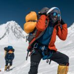 Nirmal Purja Instagram - Give Back I am proud to support my #team and staff and help them also #Achievetheirnewpossible, not only in the mountains but also in life. From guides and cameramen to porters, basecamp staff and admin personal; I am super proud of them all! These folks make the experience with @eliteexped what it is - world class. And to also be able to create regular, well paid work for them! This supports the wider community in the Big Mountains too. It is important to help and support each other in life. Copyright: Nimsdai 📸 @climber_ramesh #Teamwork #Nimsdai #EliteExped #Bigmountains #pakistan Karakoram Range