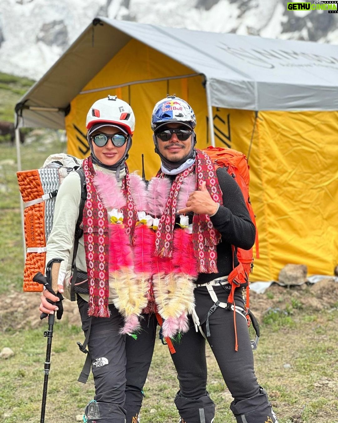 Nirmal Purja Instagram - Huge congratulations to our world record breaking climber @anyatraveler Who has trusted Elite Exped and Nimsdai to help her achieve her new possible! Anna is super strong and determined. This force of nature has already done 11 of the 14 Peaks in less than 7 months. Such a positive person with a great energy that inspires others. And she also helped @nimsdai_foundation with a lovely donation to help the Khumjung Secondary School. She climbed the Everest - Lhotse traverse in less than 24 hours, climbed all of the Big 5 mountains in Pakistan in 26 days (a new world record for climbing with oxygen, even beating Kristin Harila’s impressive time of 30 days to do the 5,) and she and her @guideyukta summitted K2 in 35 hours (another world record set!) We are just awaiting official confirmation on these new records! Copyright @nimsdai #eliteexped #nimsdai #14peaks #14peaksnothingisimpossible #achieveyournewpossible #nothingisimpossible #nims #nimspurja #14peaks6months #beyondpossible #k2winter #k2firstascentnoo2 #uksf #club8000ers #everest #k2 #k2winter #aboveandbeyondadventure #alwaysalittlehigher #nimsdaifoundation #bigmountaincleanup #nimsdaistore #nimsdaiultimatesummitsuit Himalayas