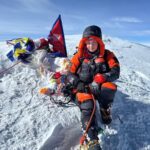 Nirmal Purja Instagram - Huge congratulations to our world record breaking climber @anyatraveler Who has trusted Elite Exped and Nimsdai to help her achieve her new possible! Anna is super strong and determined. This force of nature has already done 11 of the 14 Peaks in less than 7 months. Such a positive person with a great energy that inspires others. And she also helped @nimsdai_foundation with a lovely donation to help the Khumjung Secondary School. She climbed the Everest - Lhotse traverse in less than 24 hours, climbed all of the Big 5 mountains in Pakistan in 26 days (a new world record for climbing with oxygen, even beating Kristin Harila’s impressive time of 30 days to do the 5,) and she and her @guideyukta summitted K2 in 35 hours (another world record set!) We are just awaiting official confirmation on these new records! Copyright @nimsdai #eliteexped #nimsdai #14peaks #14peaksnothingisimpossible #achieveyournewpossible  #nothingisimpossible #nims #nimspurja #14peaks6months #beyondpossible #k2winter #k2firstascentnoo2 #uksf #club8000ers #everest #k2 #k2winter #aboveandbeyondadventure #alwaysalittlehigher #nimsdaifoundation #bigmountaincleanup #nimsdaistore #nimsdaiultimatesummitsuit Himalayas