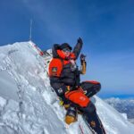Nirmal Purja Instagram - Huge congratulations to our world record breaking climber @anyatraveler Who has trusted Elite Exped and Nimsdai to help her achieve her new possible! Anna is super strong and determined. This force of nature has already done 11 of the 14 Peaks in less than 7 months. Such a positive person with a great energy that inspires others. And she also helped @nimsdai_foundation with a lovely donation to help the Khumjung Secondary School. She climbed the Everest - Lhotse traverse in less than 24 hours, climbed all of the Big 5 mountains in Pakistan in 26 days (a new world record for climbing with oxygen, even beating Kristin Harila’s impressive time of 30 days to do the 5,) and she and her @guideyukta summitted K2 in 35 hours (another world record set!) We are just awaiting official confirmation on these new records! Copyright @nimsdai #eliteexped #nimsdai #14peaks #14peaksnothingisimpossible #achieveyournewpossible  #nothingisimpossible #nims #nimspurja #14peaks6months #beyondpossible #k2winter #k2firstascentnoo2 #uksf #club8000ers #everest #k2 #k2winter #aboveandbeyondadventure #alwaysalittlehigher #nimsdaifoundation #bigmountaincleanup #nimsdaistore #nimsdaiultimatesummitsuit Himalayas