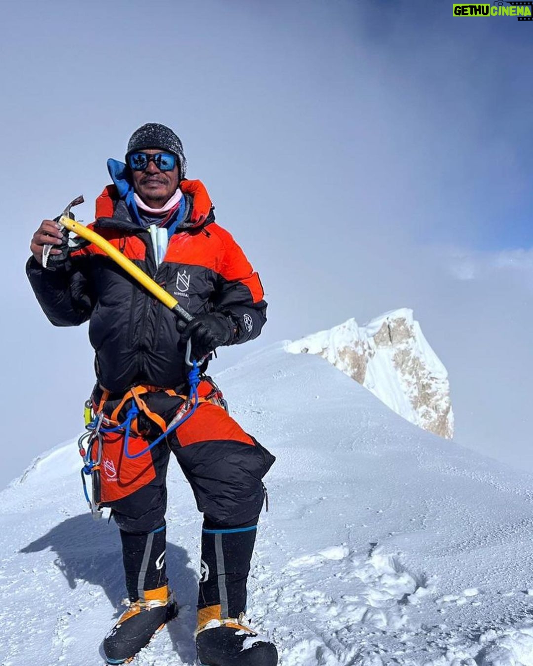 Nirmal Purja Instagram - Meet @guideyukta - the powerhouse that has climbed Everest 7 times. He has now climbed 10x 8000ers - including multiple summits of Everest, K2 and Broad Peak. He is one of our longest-standing guides with Elite Exped and is a bad ass on the mountains. Yukta is super strong and a super positive influence on the mountains - super skilled and he was involved in the world’s highest rescue on Everest earlier this year. He has been guiding our clients this Pakistan season - this was his second climb of K2 and Broad Peak. Well done brother, an amazing achievement. We are proud to have you on the team - your strength, courage and skills are hugely respected by us all. We are super proud to have you repping the Nimsdai Summit suit! Copyright @nimsdai #eliteexped #nimsdai #14peaks #14peaksnothingisimpossible #achieveyournewpossible #nothingisimpossible #nims #nimspurja #14peaks6months #beyondpossible #k2winter #k2firstascentnoo2 #uksf #club8000ers #everest #k2 #k2winter #aboveandbeyondadventure #alwaysalittlehigher #nimsdaifoundation #bigmountaincleanup #nimsdaistore #nimsdaiultimatesummitsuit Mt Everest