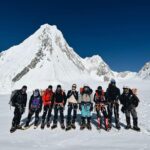 Nirmal Purja Instagram - Pakistan mission complete for 2023. 💥 We are so proud of our whole team - from our porters and guides to clients. This year has been another hugely successful season for Elite Exped, with multiple new records set. Including for the fastest time with both oxygen and without oxygen to summit all of the five 8,000ers in Pakistan at 26 days. For us, it is all about helping our teams achieve their dreams. We work with local guides, porters and kitchen teams in Pakistan; supporting specialist and skilled jobs in the area, and supporting the wider economy through our partnerships with hotels and hospitality companies. For us, giving back to the local community is so important, and we were proud to once again help the @nimsdai_foundation with the Big Mountain Clean Up. With our local guiding team, we removed 200kg of waste from the mountains - including 60kg of old rope - making the area cleaner and safer. In total we had 100% success rate across our five mountain expeds - bringing all clients to the summit and back safely. We are proud to help everyone achieve their new possible. Across the next few posts we will highlight some of the amazing things our adventurers and guides have achieved in Pakistan. Join us next year ✉️ info@eliteexped.com Copyright: @nimsdai #eliteexped #nimsdai #14peaks #14peaksnothingisimpossible #achieveyournewpossible #nothingisimpossible #nims #nimspurja #14peaks6months #beyondpossible #k2winter #k2firstascentnoo2 #uksf #club8000ers #everest #k2 #k2winter #aboveandbeyondadventure