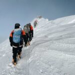 Nirmal Purja Instagram - Pakistan mission complete for 2023. 💥 We are so proud of our whole team - from our porters and guides to clients. This year has been another hugely successful season for Elite Exped, with multiple new records set. Including for the fastest time with both oxygen and without oxygen to summit all of the five 8,000ers in Pakistan at 26 days. For us, it is all about helping our teams achieve their dreams. We work with local guides, porters and kitchen teams in Pakistan; supporting specialist and skilled jobs in the area, and supporting the wider economy through our partnerships with hotels and hospitality companies. For us, giving back to the local community is so important, and we were proud to once again help the @nimsdai_foundation with the Big Mountain Clean Up. With our local guiding team, we removed 200kg of waste from the mountains - including 60kg of old rope - making the area cleaner and safer. In total we had 100% success rate across our five mountain expeds - bringing all clients to the summit and back safely. We are proud to help everyone achieve their new possible. Across the next few posts we will highlight some of the amazing things our adventurers and guides have achieved in Pakistan. Join us next year ✉️ info@eliteexped.com Copyright: @nimsdai #eliteexped #nimsdai #14peaks #14peaksnothingisimpossible #achieveyournewpossible #nothingisimpossible #nims #nimspurja #14peaks6months #beyondpossible #k2winter #k2firstascentnoo2 #uksf #club8000ers #everest #k2 #k2winter #aboveandbeyondadventure