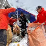 Nirmal Purja Instagram - Pakistan mission complete for 2023. 💥 We are so proud of our whole team - from our porters and guides to clients. This year has been another hugely successful season for Elite Exped, with multiple new records set. Including for the fastest time with both oxygen and without oxygen to summit all of the five 8,000ers in Pakistan at 26 days. For us, it is all about helping our teams achieve their dreams. We work with local guides, porters and kitchen teams in Pakistan; supporting specialist and skilled jobs in the area, and supporting the wider economy through our partnerships with hotels and hospitality companies. For us, giving back to the local community is so important, and we were proud to once again help the @nimsdai_foundation with the Big Mountain Clean Up. With our local guiding team, we removed 200kg of waste from the mountains - including 60kg of old rope - making the area cleaner and safer. In total we had 100% success rate across our five mountain expeds - bringing all clients to the summit and back safely. We are proud to help everyone achieve their new possible. Across the next few posts we will highlight some of the amazing things our adventurers and guides have achieved in Pakistan. Join us next year ✉️ info@eliteexped.com Copyright: @nimsdai #eliteexped #nimsdai #14peaks #14peaksnothingisimpossible #achieveyournewpossible #nothingisimpossible #nims #nimspurja #14peaks6months #beyondpossible #k2winter #k2firstascentnoo2 #uksf #club8000ers #everest #k2 #k2winter #aboveandbeyondadventure