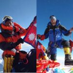 Nirmal Purja Instagram – Shoutout to my brothers! I am so proud of you and what you have achieved – you are an inspiration to Nepal and the whole climbing community.
Kami Rita Sherpa @kamiritasherpa is the legend who has just summitted Everest for the 28th time – breaking his own world record – and Pasang Dawa Sherpa @padawasherpa is a brother who has summitted Everest 27 times. This is an incredible achievement! All while helping make the big mountain dreams of others a reality.
Huge resect to you both!
Keep dreaming big and go for it!
#eliteexped #nimsdai #14peaks #14peaksnothingisimpossible #achieveyournewpossible #14peaksnothingisimpossible #14peaks #nothingisimpossible #nimsdai #nimspurja #14peaks6months #beyondpossible #k2winter #k2firstascentnoo2 #uksf #achieveyournewpossible #club8000ers #everest #k2 #aboveandbeyondadventure #eliteexped #alwaysalittlehigher #nimsdaifoundation #bigmountaincleanup #nimsdaistore #Everest #amadablam22