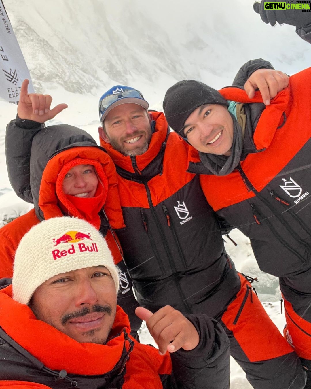 Nirmal Purja Instagram - Hanging at camp 2 with The Boss @nimsdai and these legends. Making sure our team at @eliteexped is strong and acclimatised to stand on the biggest mountain in the world šļø #Everest #MountEverest #Nepal #EliteExped Mount Everest