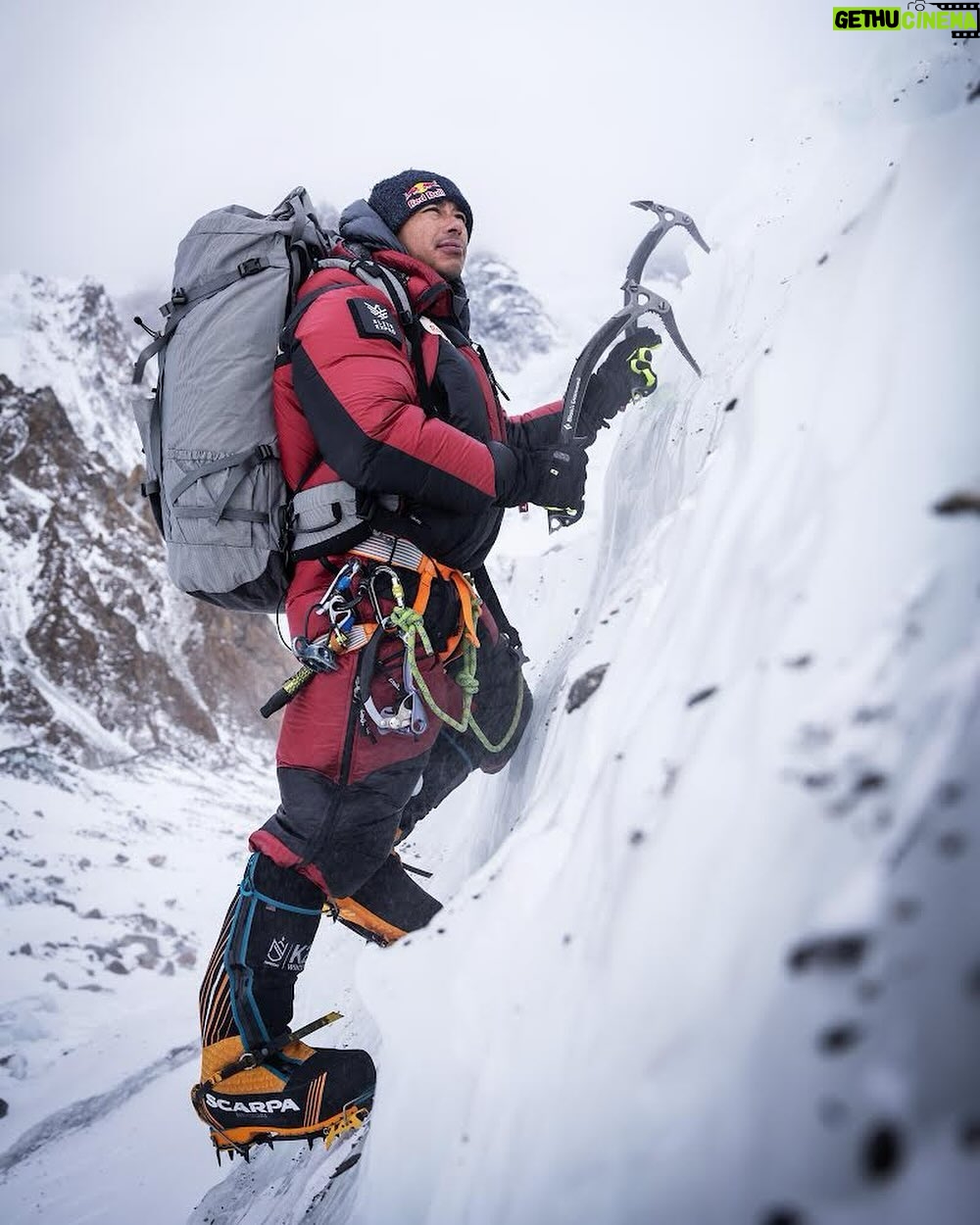 Nirmal Purja Instagram - On 16th January 2021, Nimsdai and a strong Nepali team, made the historic first winter ascent of K2. Nims completed this epic feat without supplementary oxygen. This week, we celebrate not only the record, but also the determination, fortitude and human connection that made this incredible journey possible. SCARPA is grateful to have been part of this extraordinary adventure, supporting the team with the quality and reliability that only a trusted partner can offer. Thrilled to see what’s next 🔥 @eliteexped Copyright @nimsdai #scarpa #scarpaspa #noplacetoofar #scarpamountain #Nimsdai #EliteExped #Nimsdaifoundation #k2winter #Nimsdaistore #UKSF #K2winterno02 #14peaks #Achieveyournewpossible #nothingisimpossible #14peaksnothingisimpossible #Ghurka #beyondpossible #MotivationalSpeaker