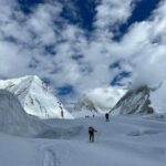 Nirmal Purja Instagram - Our team have been working extremely hard at G1 & G2. Today all our members and Sherpa guides have arrived at Camp One. There’s a lot of moving components. The majority of our Sherpa guides went up straight to G2 to drop tents and oxygen as our members will be moving to Camp Three directly tomorrow, leaving at 3 am. Meanwhile our director himself @Mt.Sherpa and senior guide @guideyukta went to drop 800m of ropes and 20 snow bars so that other teams could use them to fix on G1. The big mountain community is very small and @eliteexped is doing whatever it can to support and work together as a team. Stay tuned for more updates. 👊🏽💥 Copyright @nimsdai #eliteexped #nimsdai #14peaks #14peaksnothingisimpossible #achieveyournewpossible #nothingisimpossible #nims #nimspurja #14peaks6months #beyondpossible #k2winter #k2firstascentnoo2 #uksf #club8000ers #everest #k2 #k2winter #aboveandbeyondadventure #alwaysalittlehigher #nimsdaifoundation #bigmountaincleanup #nimsdaistore #nimsdaiultimatesummitsuit Karakoram Range