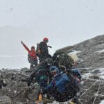 Nirmal Purja Instagram - #NangaParbat acclimatisation routines done! It’s great to be back in the mountains of Pakistan. My team and I have done our acclimatisation climbs to the higher camps and are now back at Base Camp awaiting a good weather window for the summit push. Shout out to our @eliteexped team who were involved in two rescues of climbers from other companies while on the routine evolutions - I am hugely proud of them. We are all one community in the mountains, and we help each other. Want to join my team? ✉️info@eliteexped.com Copyright: @nimsdai #eliteexped #nimsdai #14peaks #14peaksnothingisimpossible #achieveyournewpossible #nothingisimpossible #nims #nimspurja #14peaks6months #beyondpossible #k2winter #k2firstascentnoo2 #uksf #club8000ers #everest #k2 #k2winter #aboveandbeyondadventure #alwaysalittlehigher #nimsdaifoundation #bigmountaincleanup #nimsdaistore #nimsdaiultimatesummitsuit Nangaparbat